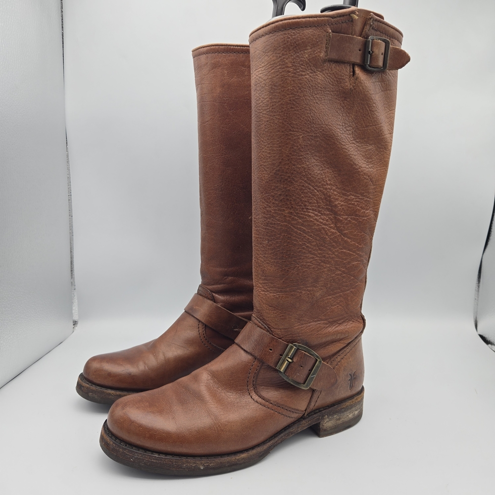 FRYE Veronica Boots 6.5 Brown